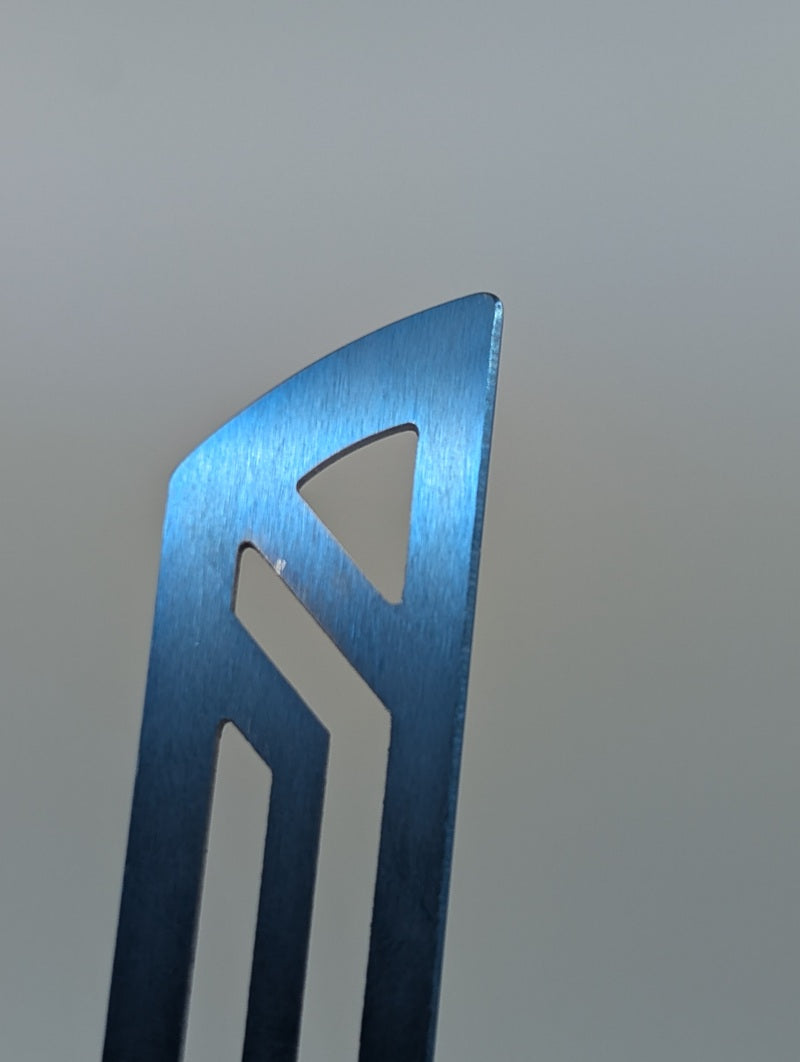 *Consignment* Squid Industries Nautilus V2 Winter Sapphire Blue Balisong Trainer