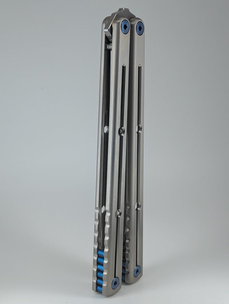 *Consignment* Squid Industries Ti Krake Raken Live Blade Balisong