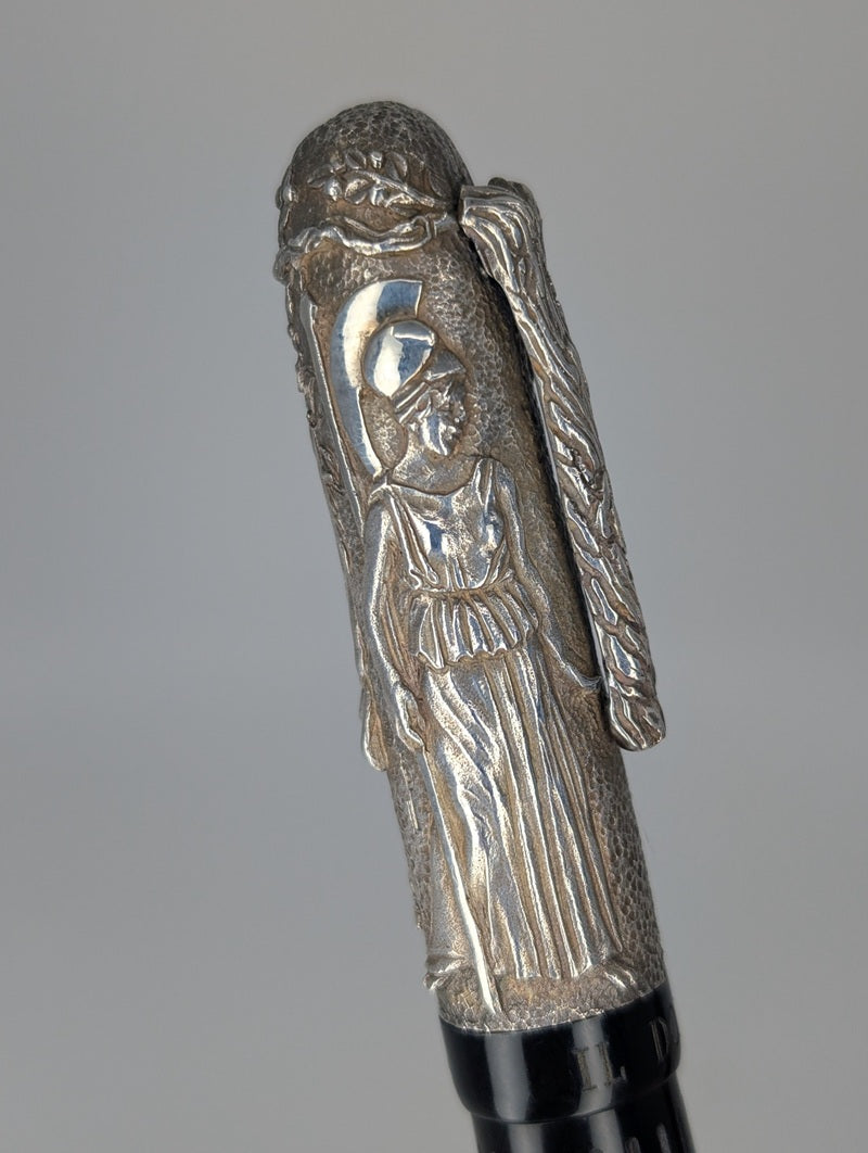 *Consignment* Stipula IL Dono MCMXCVI Limited Edition Ebonite / Sterling Silver Fountain Pen #272 of 988