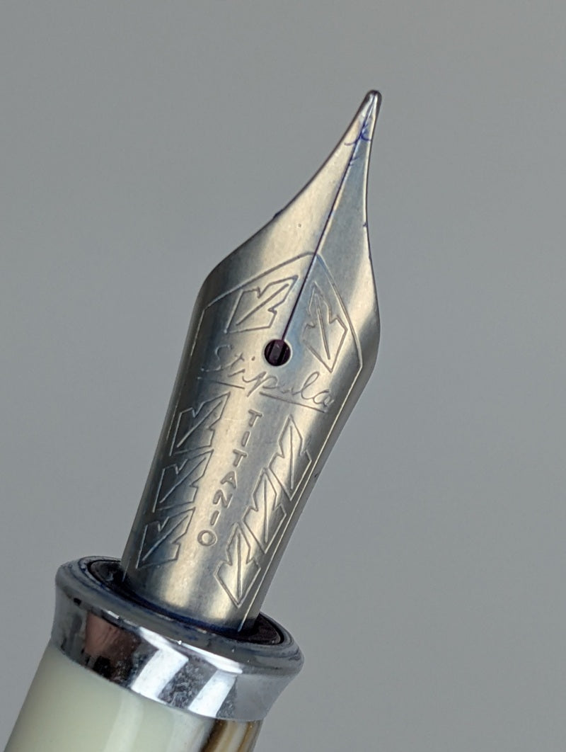 *Consignment* Stipula Model-T Pyrite Fountain Pen / Rollerball Pen Set