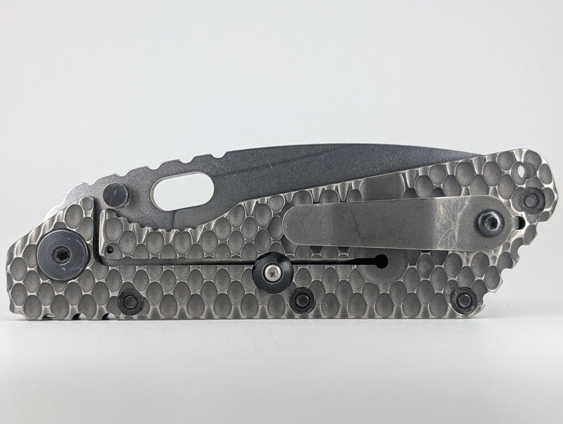 *Consignment* Strider SnG Gunner OD Green / Titanium Framelock Folding Knife