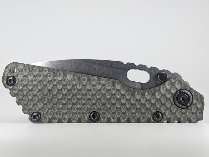 *Consignment* Strider SnG Gunner OD Green / Titanium Framelock Folding Knife