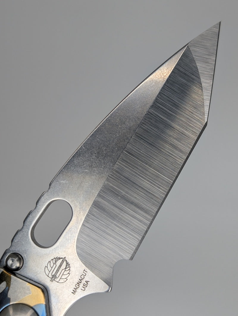 *Consignment* Strider SnG Tanto Digi Hurricane Framelock Folding Knife
