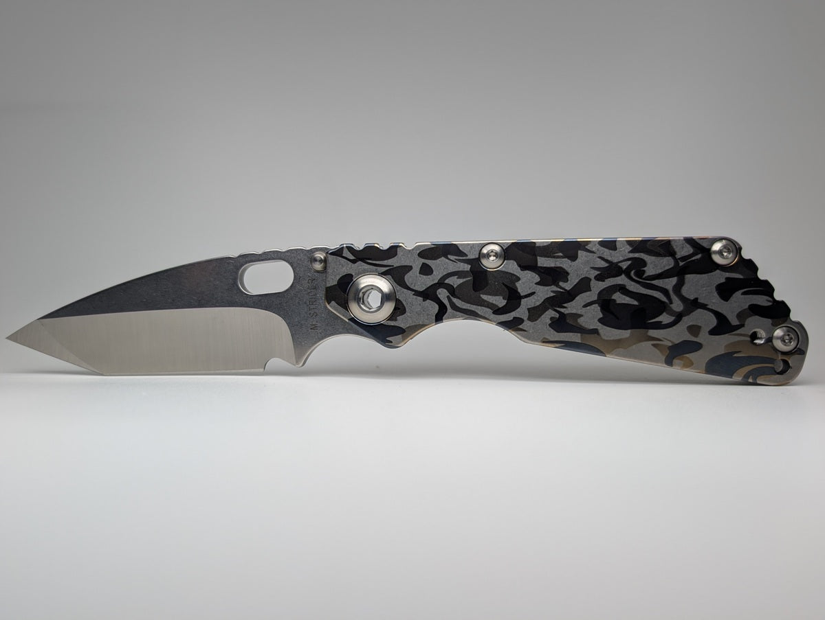 *Consignment* Strider SnG Tanto Digi Hurricane Framelock Folding Knife