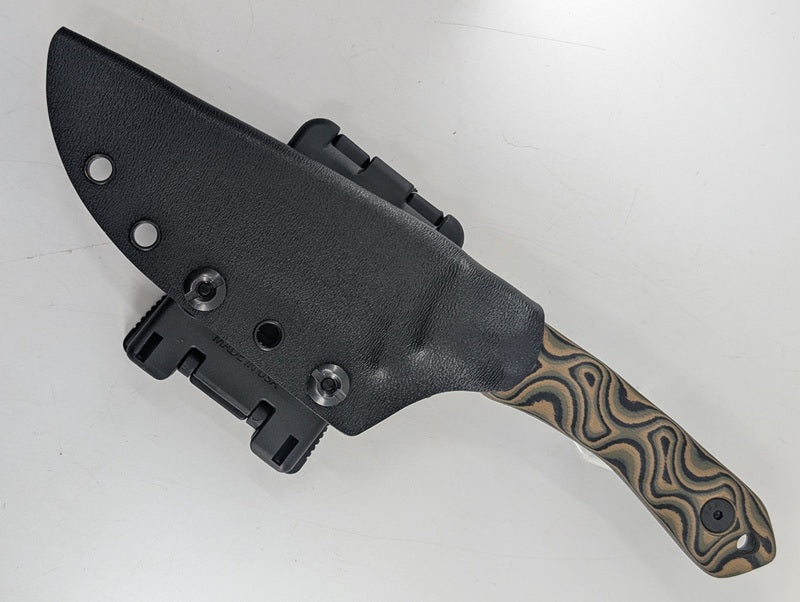 *Consignment* Stroup Knives GP2 G10 Camo Fixed Blade Knife