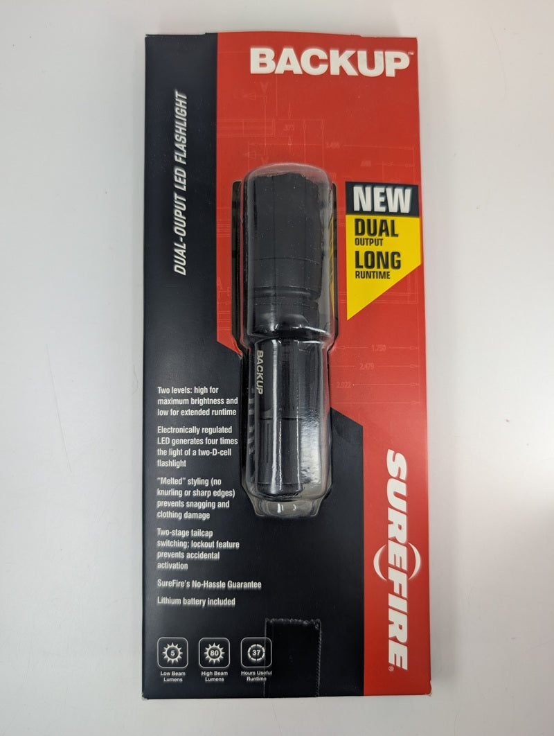 *Consignment* Surefire Backup Dual-Output LED Flashlight