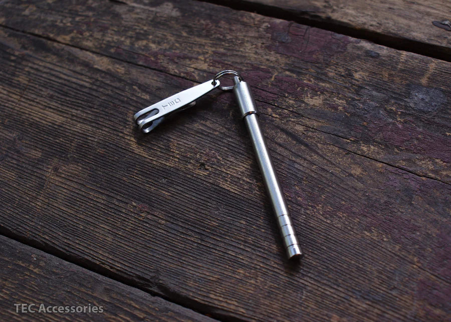 TEC Accessories PicoPen Stainless Steel Ballpoint Pen