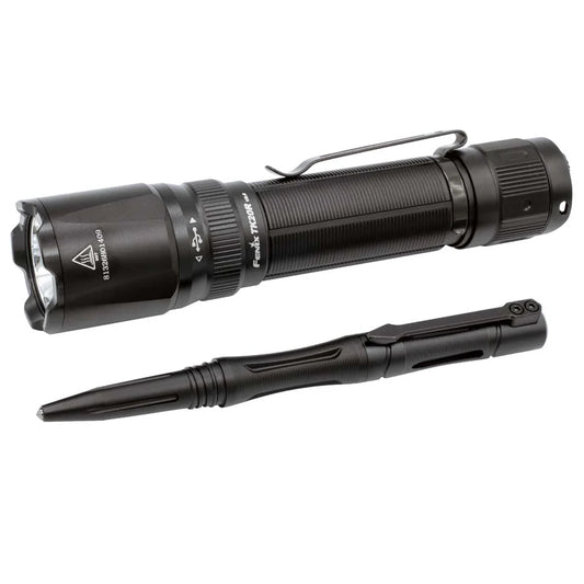 Fenix TK20R V2.0 Rechargeable Tac Flashlight with T5 Pen Gift Set