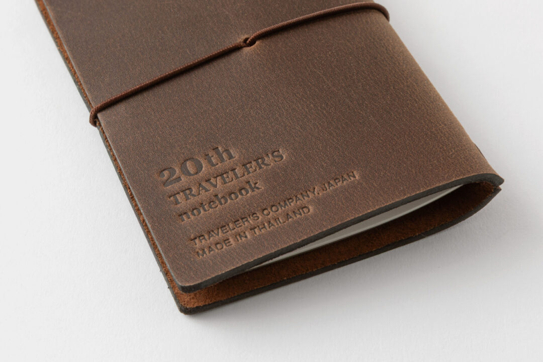TRAVELER’S leather notebook Card Size 20th Anniversary Set