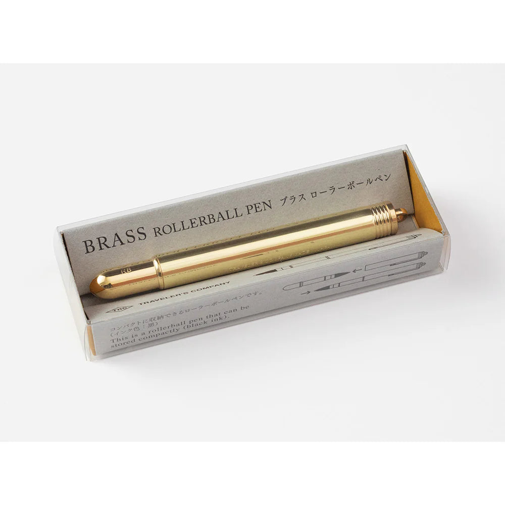 TRAVELER’S Company Brass Rollerball Pen