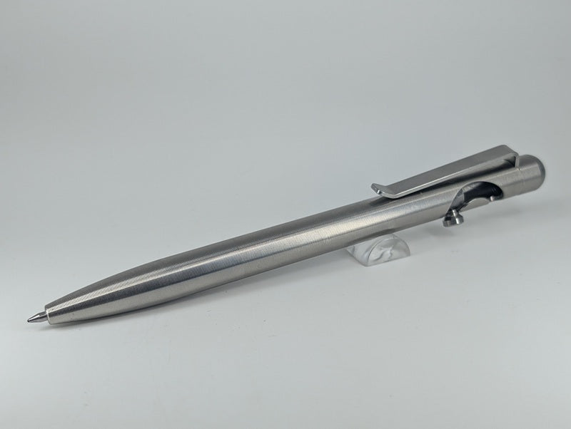*Consignment* Tactile Turn Glide Raw Ti Bolt Action Ballpoint Pen