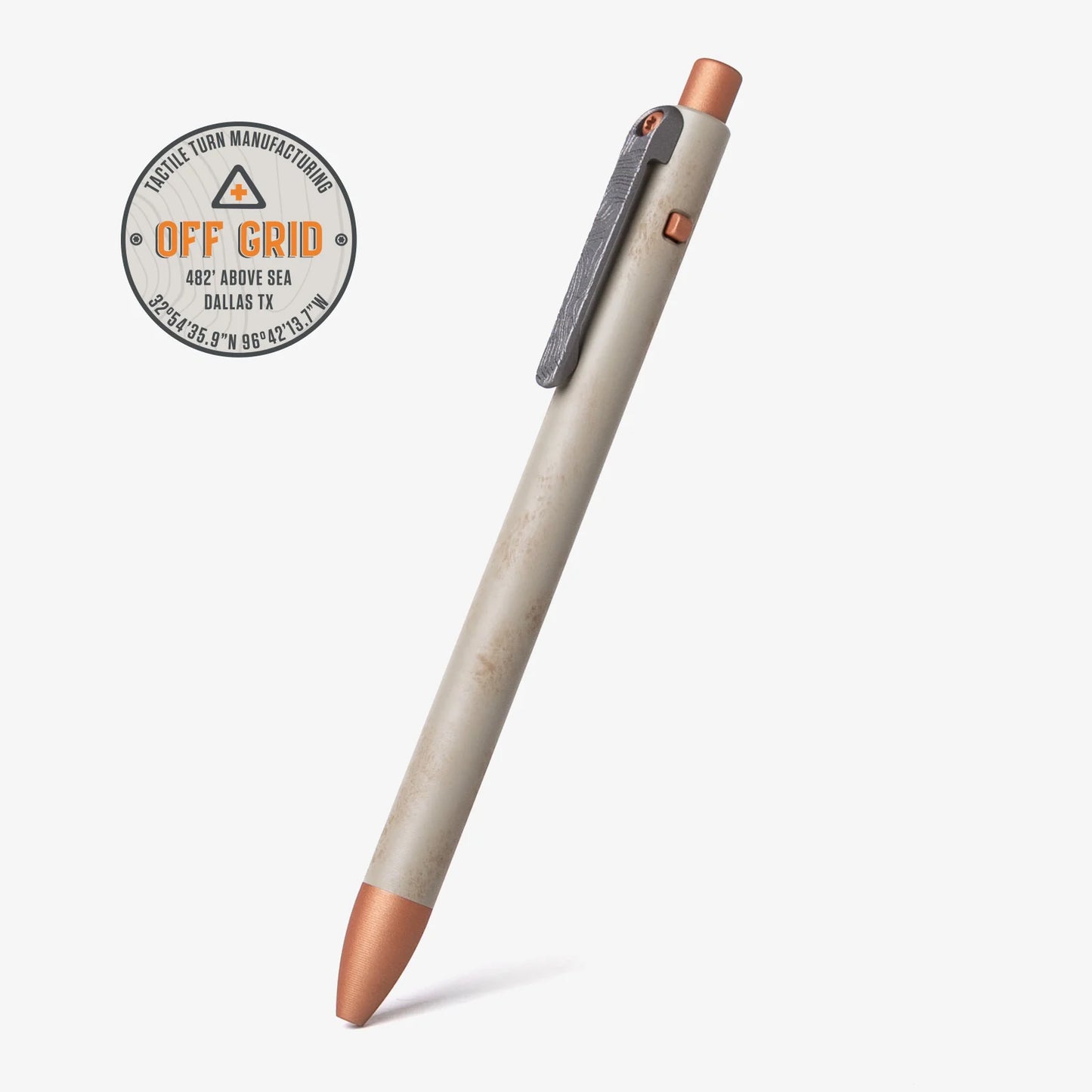 Tactile Turn "Off Grid" Side Click Ballpoint Pen