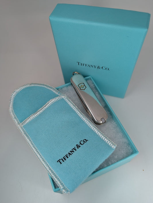 *Consignment* Tiffany & Co x Victorinox Swiss Army Sterling Silver Pocket Knife