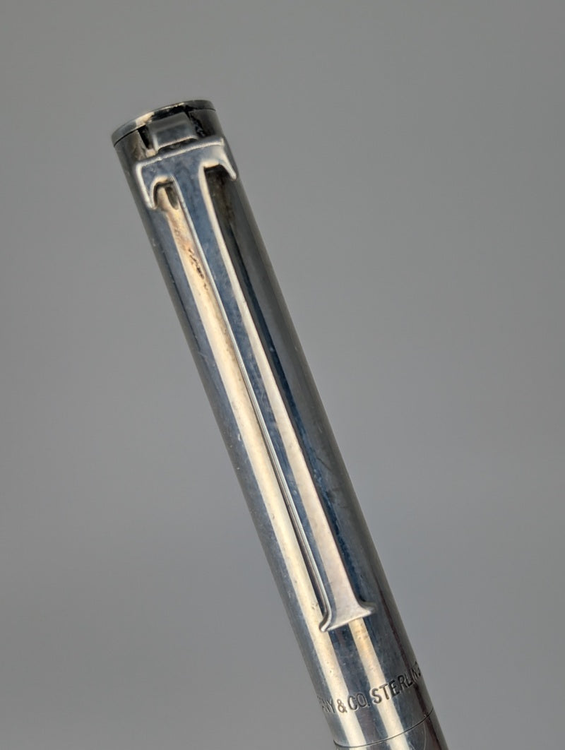 *Consignment* Tiffany & Co "T" Sterling Silver Rollerball Pen