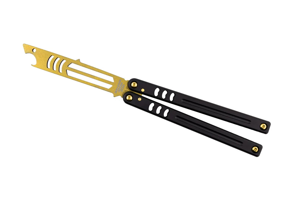 Squid Industries Mako v5 Bottle Opener Balisong Trainer