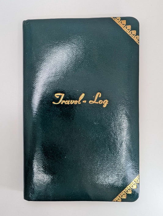 Vintage Green Travel Log Journal