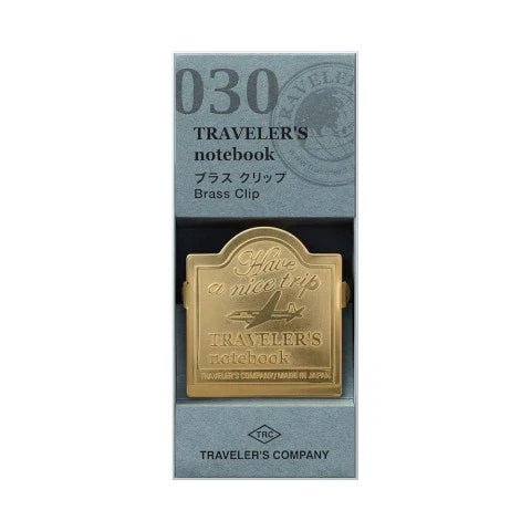 TRAVELER’S notebook Brass Clip
