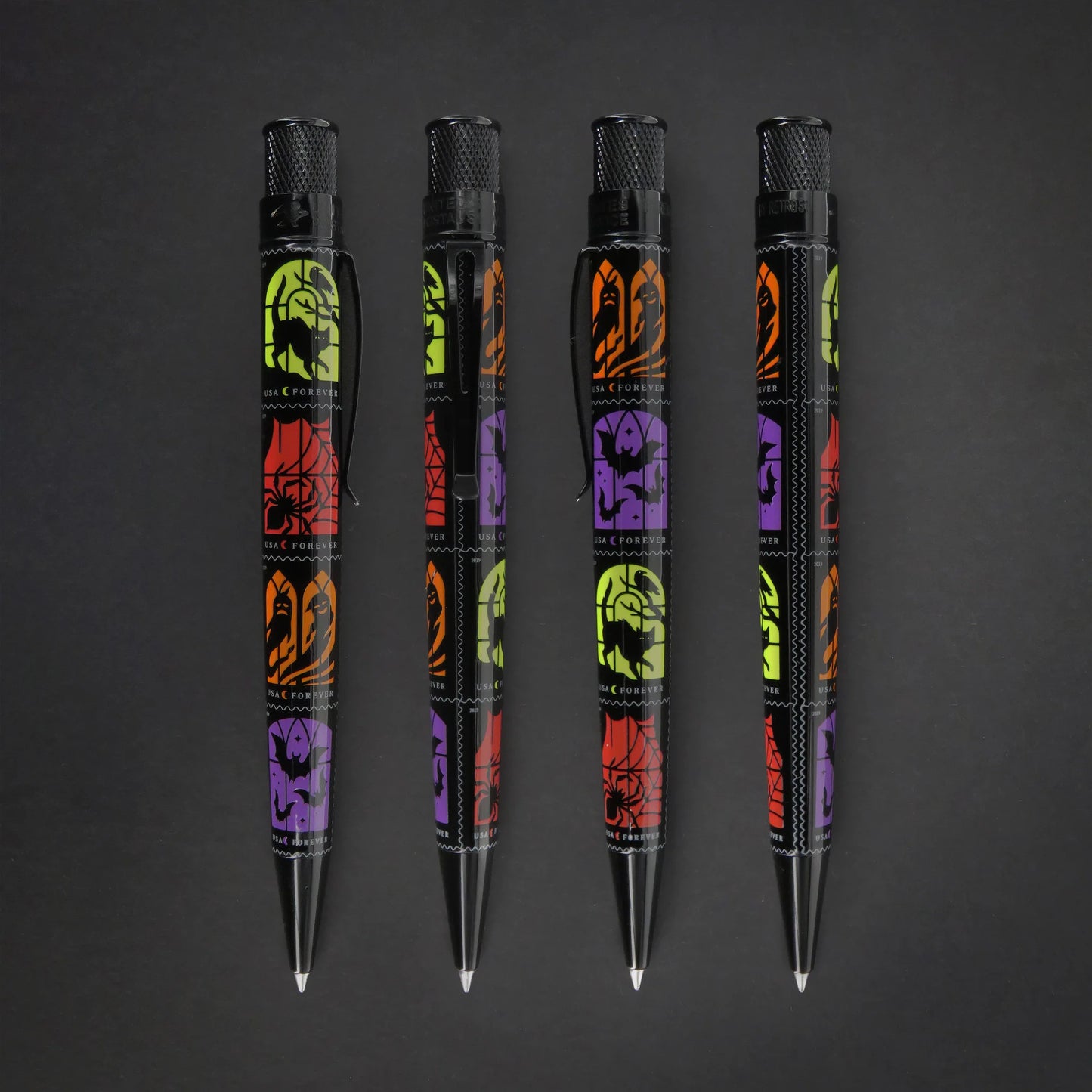 Retro 51 Tornado United States Postal Service Spooky Silhouettes Rollerball Pen