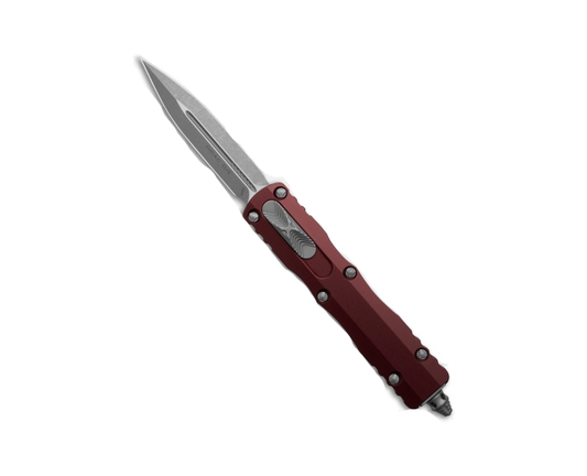 Microtech Dirac D/E Merlot Apocalyptic Standard Out the Front Knife