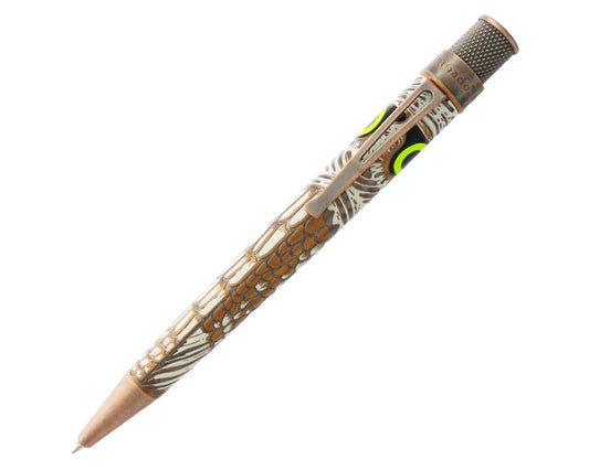 RETRO 51 TORNADO Ball Point OWL RESCUE  Pen Free Refill
