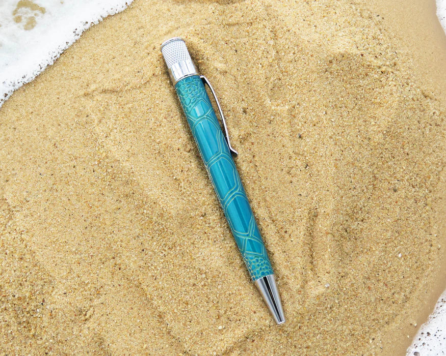 Retro 51 Tornado Turtle Rescue Ballpoint Pen Free Refill
