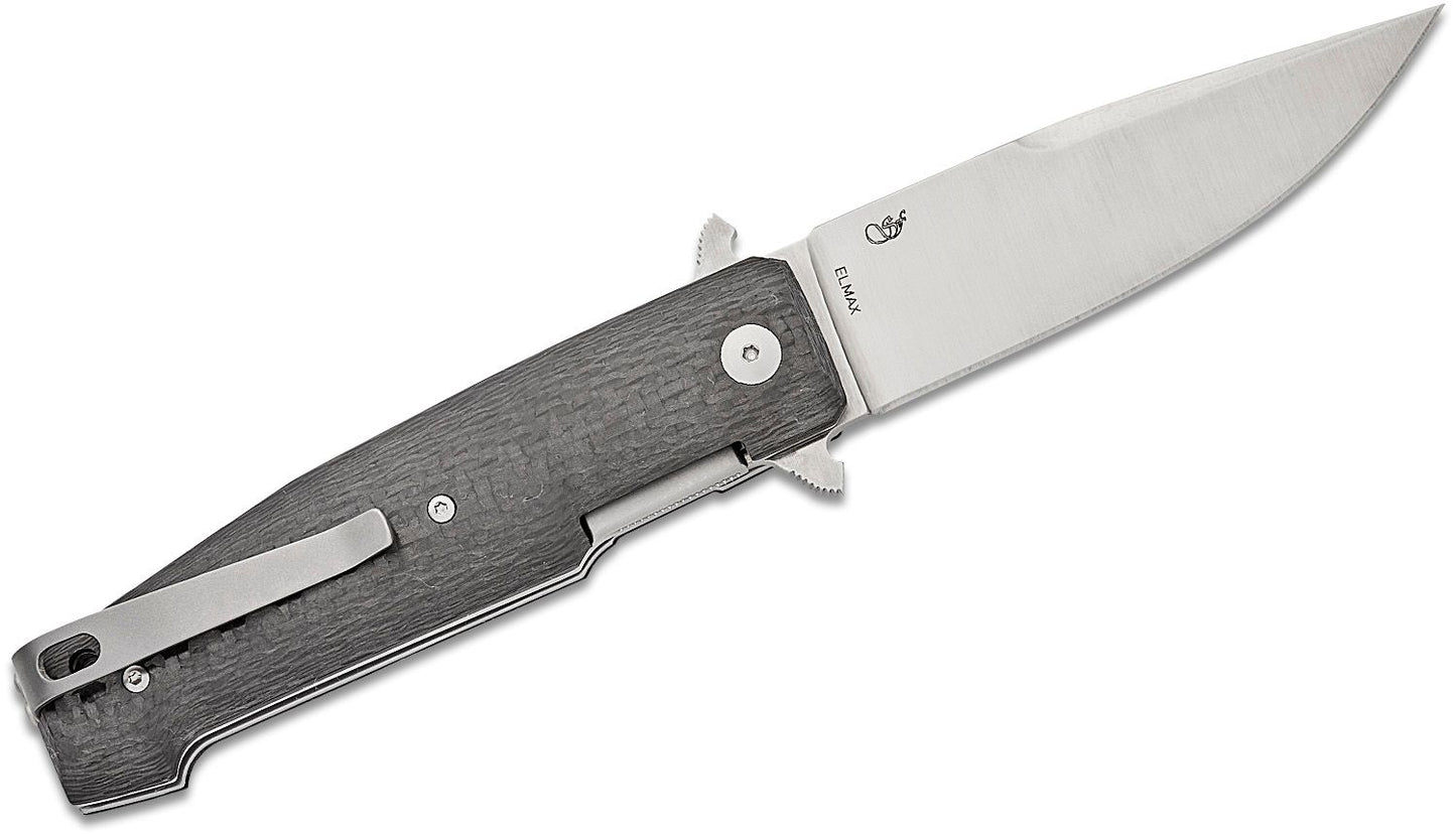 Viper Keeper 2 Carbon Fiber Handle Elmax Blade Liner Lock Folding Knife