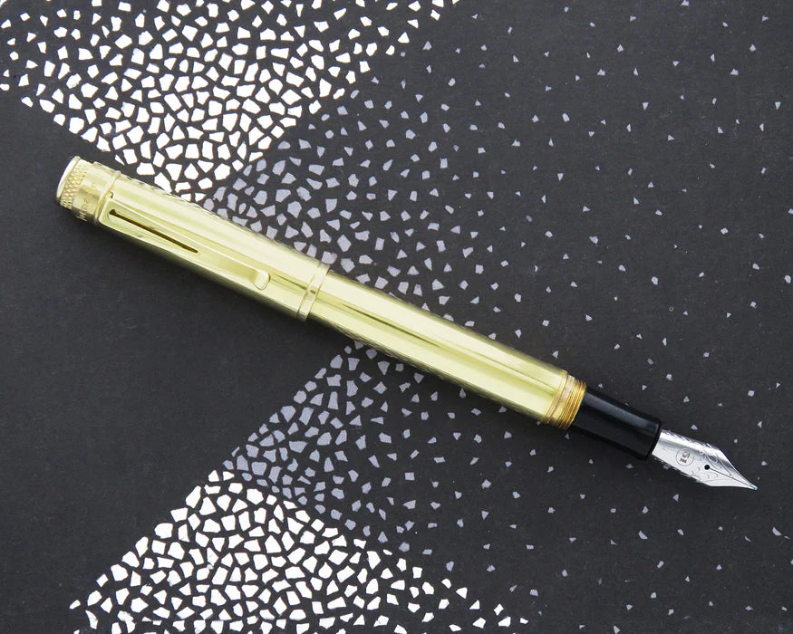 Retro 51 Raw Brass Fountain Pen