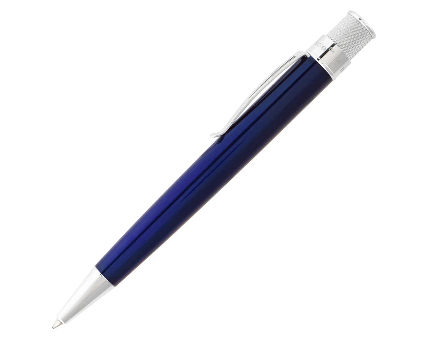 Retro 51 Tornado Classic Lacquer True Blue Rollerball Pen