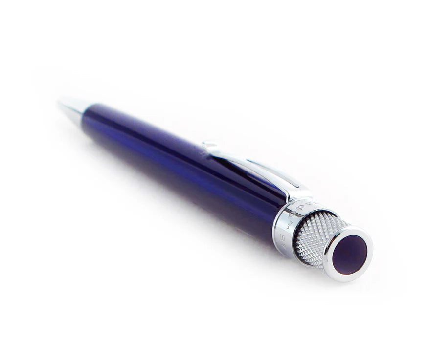 Retro 51 Tornado Classic Lacquer True Blue Rollerball Pen