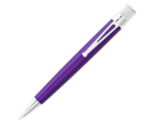 Retro 51 Tornado Classic Lacquer Purple Rollerball Pen