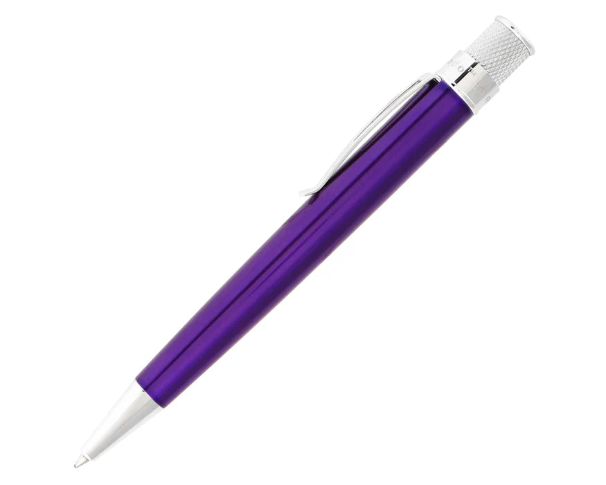 Retro 51 Tornado Classic Lacquer Purple Rollerball Pen