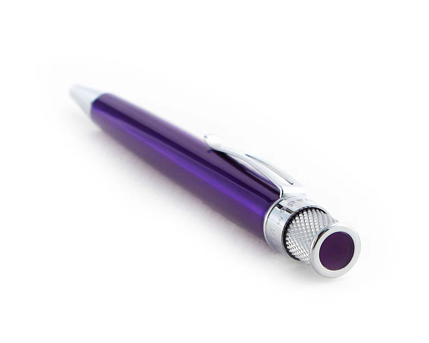 Retro 51 Tornado Classic Lacquer Purple Rollerball Pen