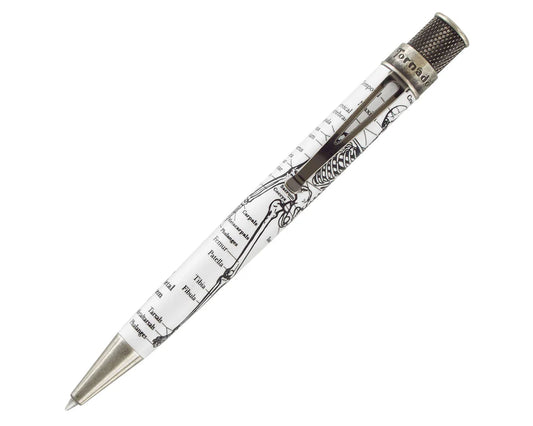 Retro 51 Tornado Vintage Metalsmith Dr. Gray Rollerball Pen