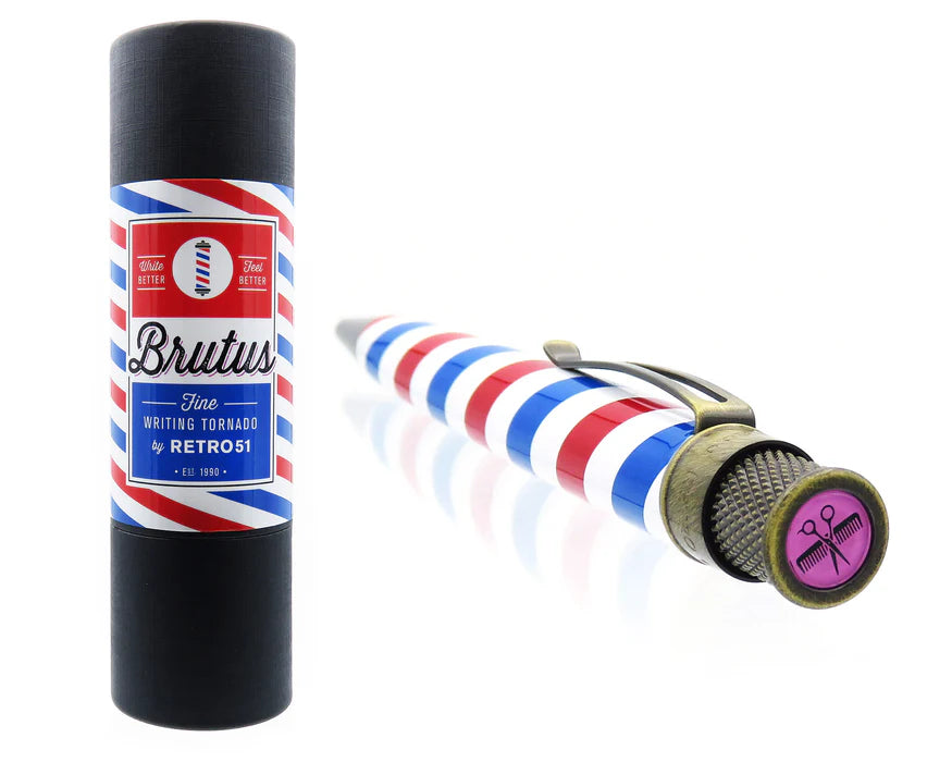 Retro 51 Tornado Vintage Metalsmith Brutus Rollerball Pen
