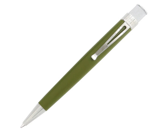 Retro 51 Tornado Juniper Green Rollerball Pen