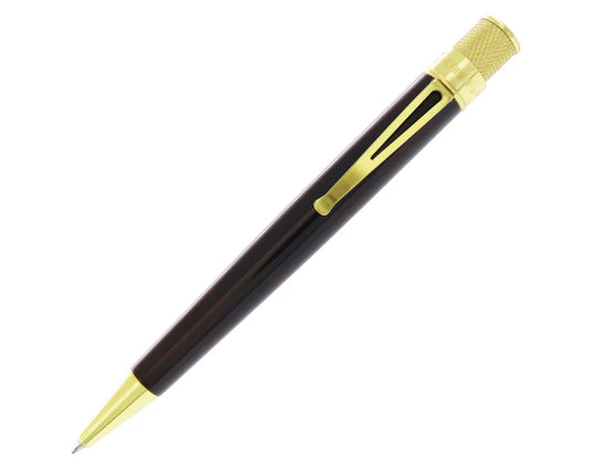 Retro 51 Tornado Classic Lacquer Brown / Brass Rollerball Pen