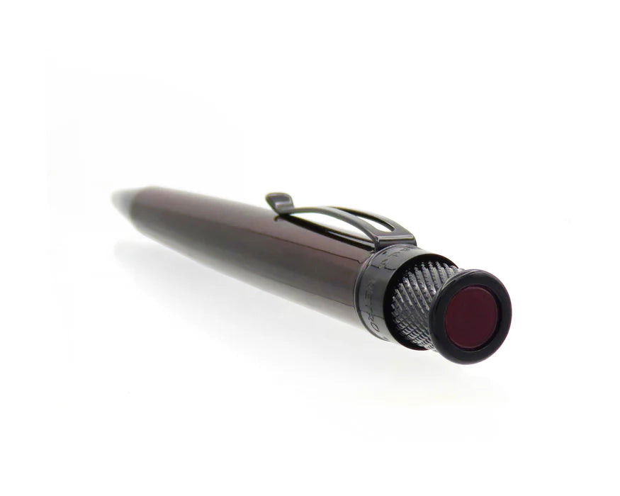 Retro 51 Tornado Black Cherry Stealth Rollerball Pen