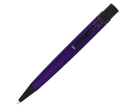 Retro 51 Tornado Stealth Midnight Purple Rollerball Pen