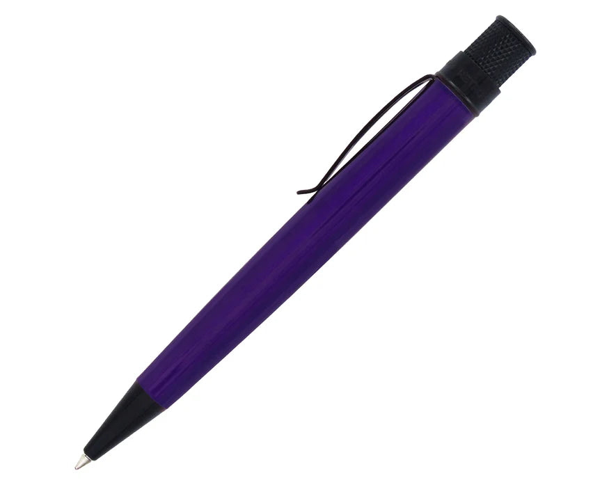 Retro 51 Tornado Stealth Midnight Purple Rollerball Pen