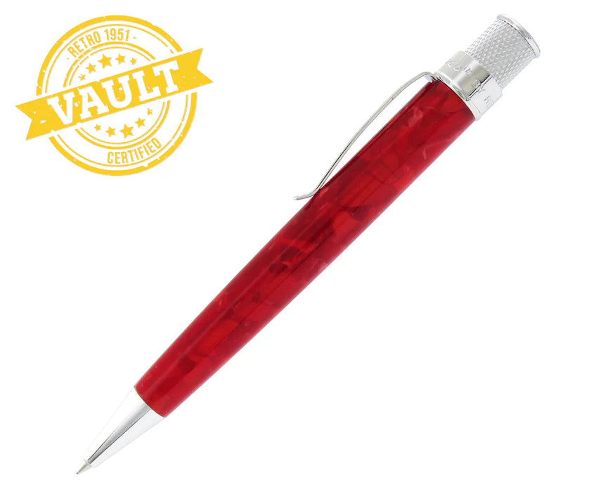 Retro 51 Vault Ruby Red Acrylic Rollerball Pen