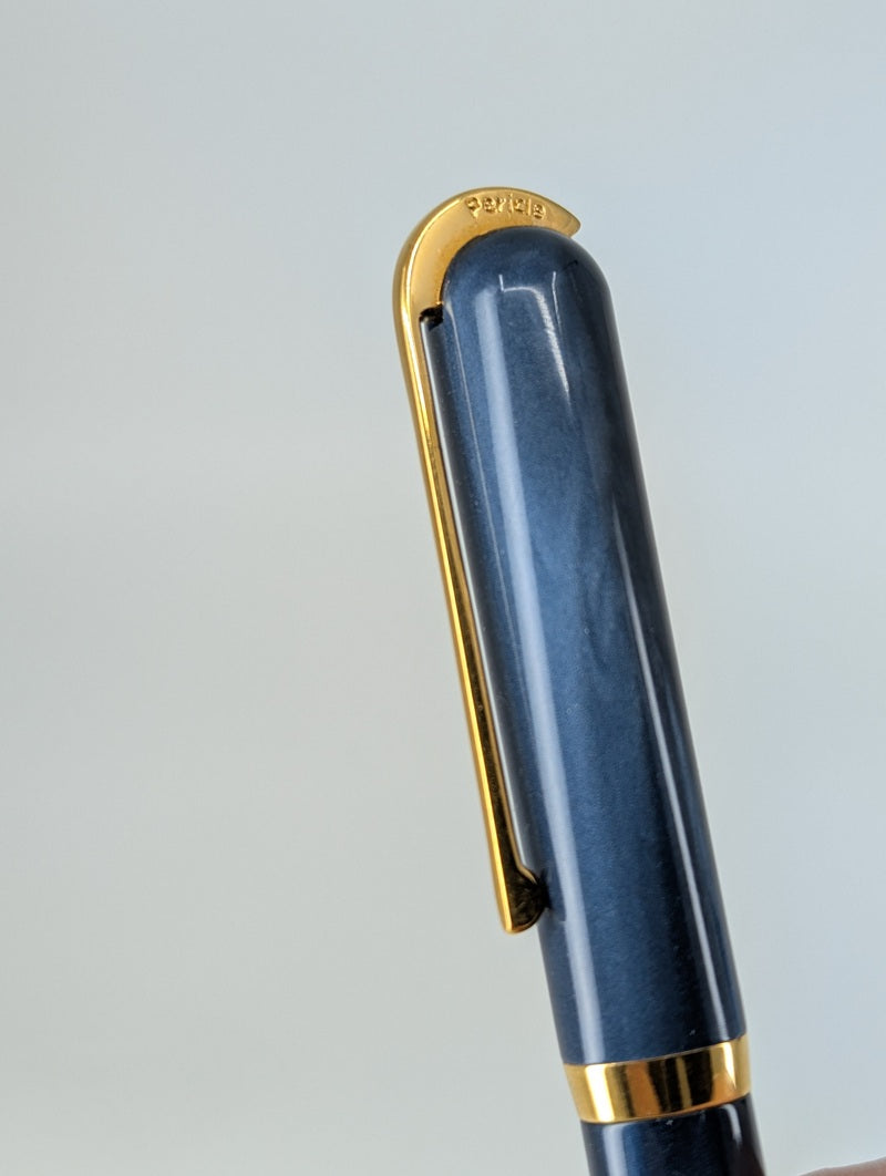 *Consignment* Visconti First Edition Blue Pericle Rollerball Pen