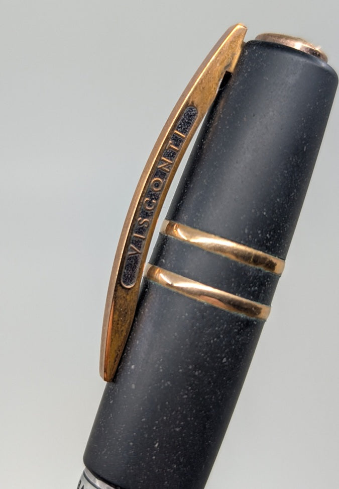 *Consignment* Visconti Homo Sapiens Bronze Age Crystal Dream Fountain Pen 18k Gold Broad Nib