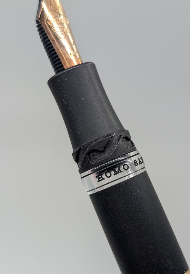 *Consignment* Visconti Homo Sapiens Bronze Age Crystal Dream Fountain Pen 18k Gold Broad Nib