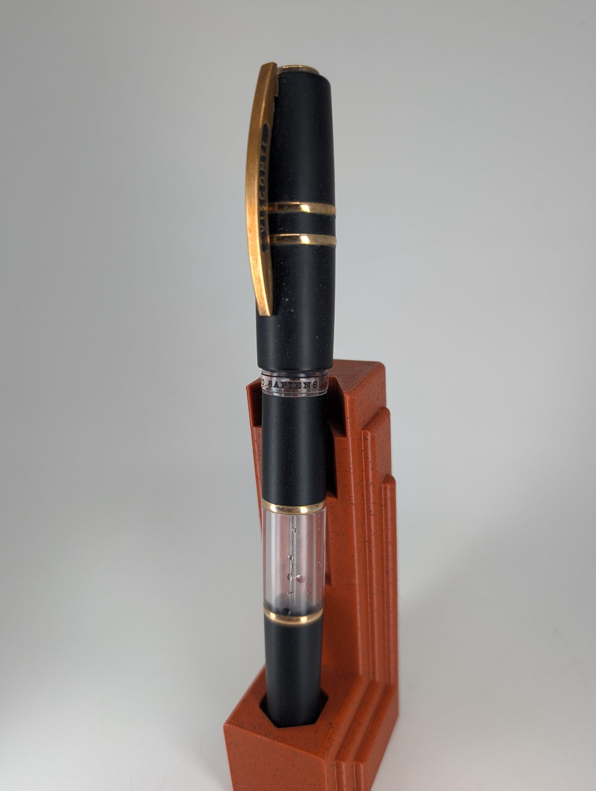 *Consignment* Visconti Homo Sapiens Bronze Age Crystal Dream Fountain Pen 18k Gold Broad Nib