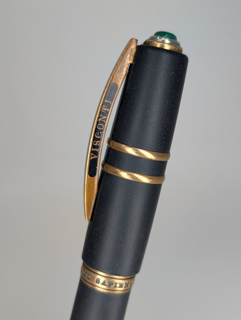 *Consignment* Visconti Homo Sapiens Bronze Age Vac-Fill Fountain Pen 18k Gold Medium Nib