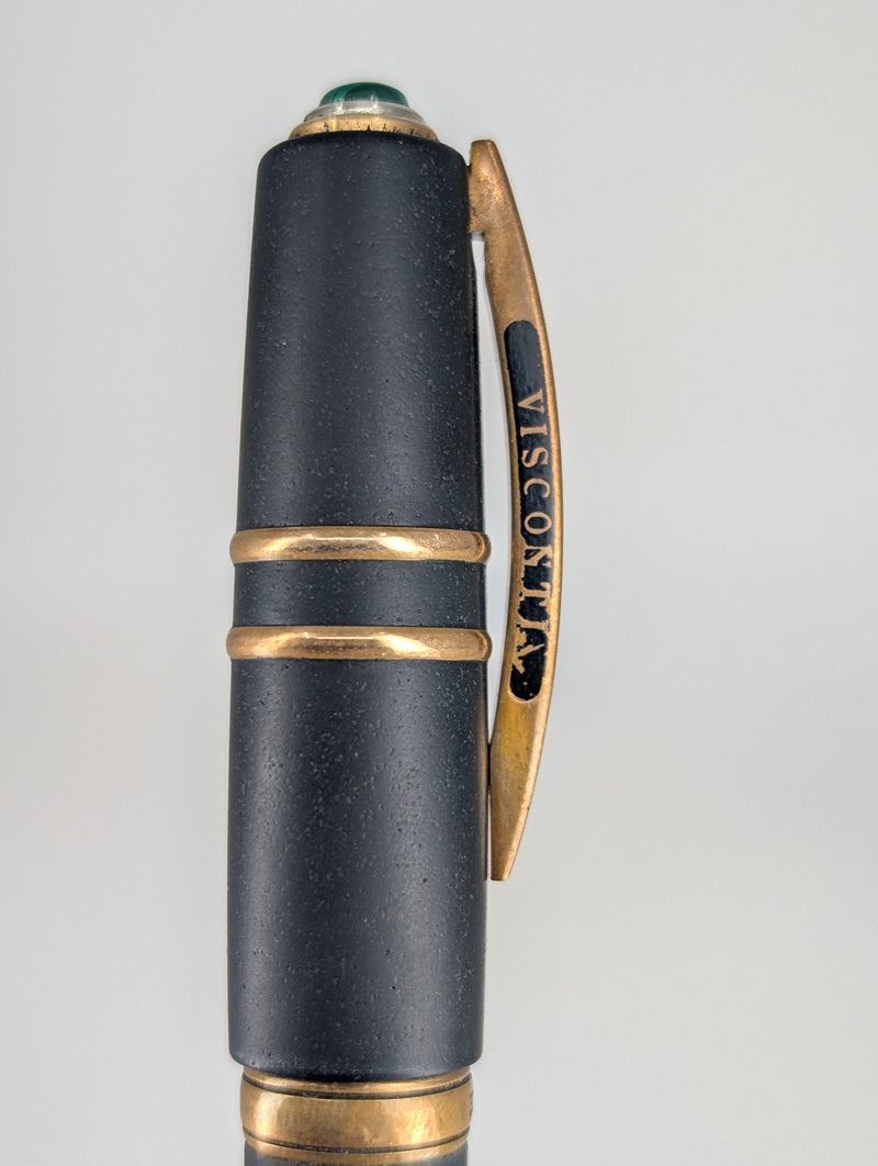 *Consignment* Visconti Homo Sapiens Bronze Age Vac-Fill Fountain Pen 18k Gold Medium Nib