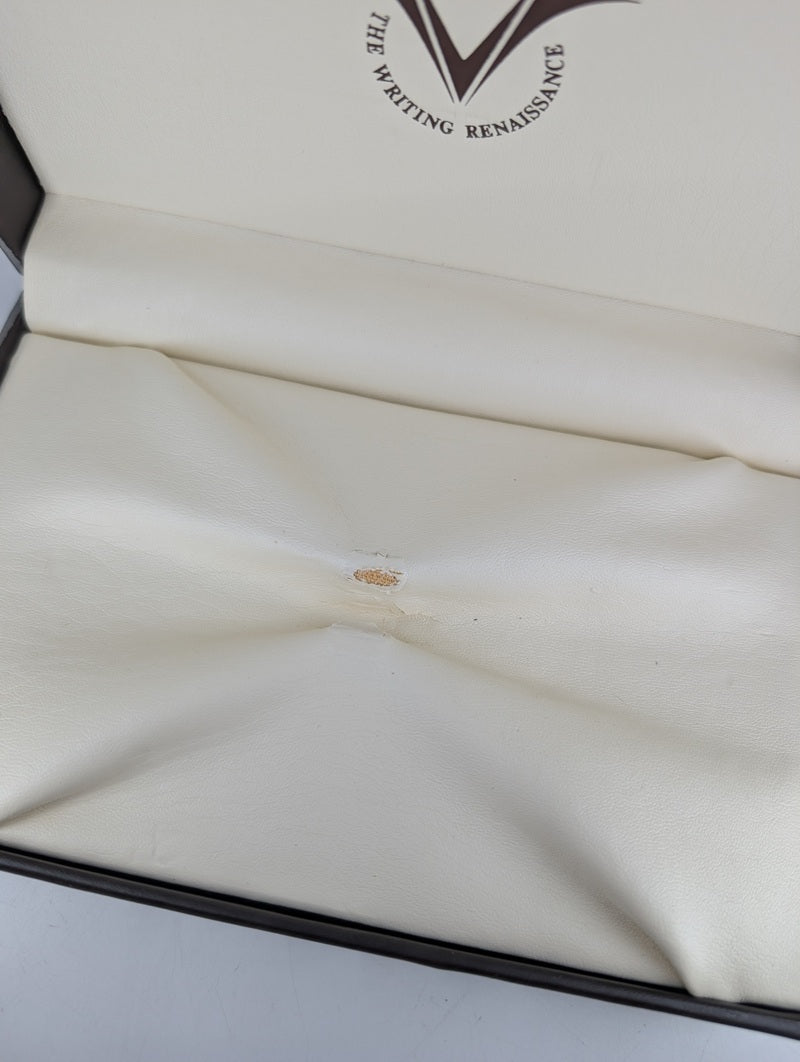 *Consignment* Visconti Homo Sapiens Steel Age Fountain Pen 18k Gold Medium Nib
