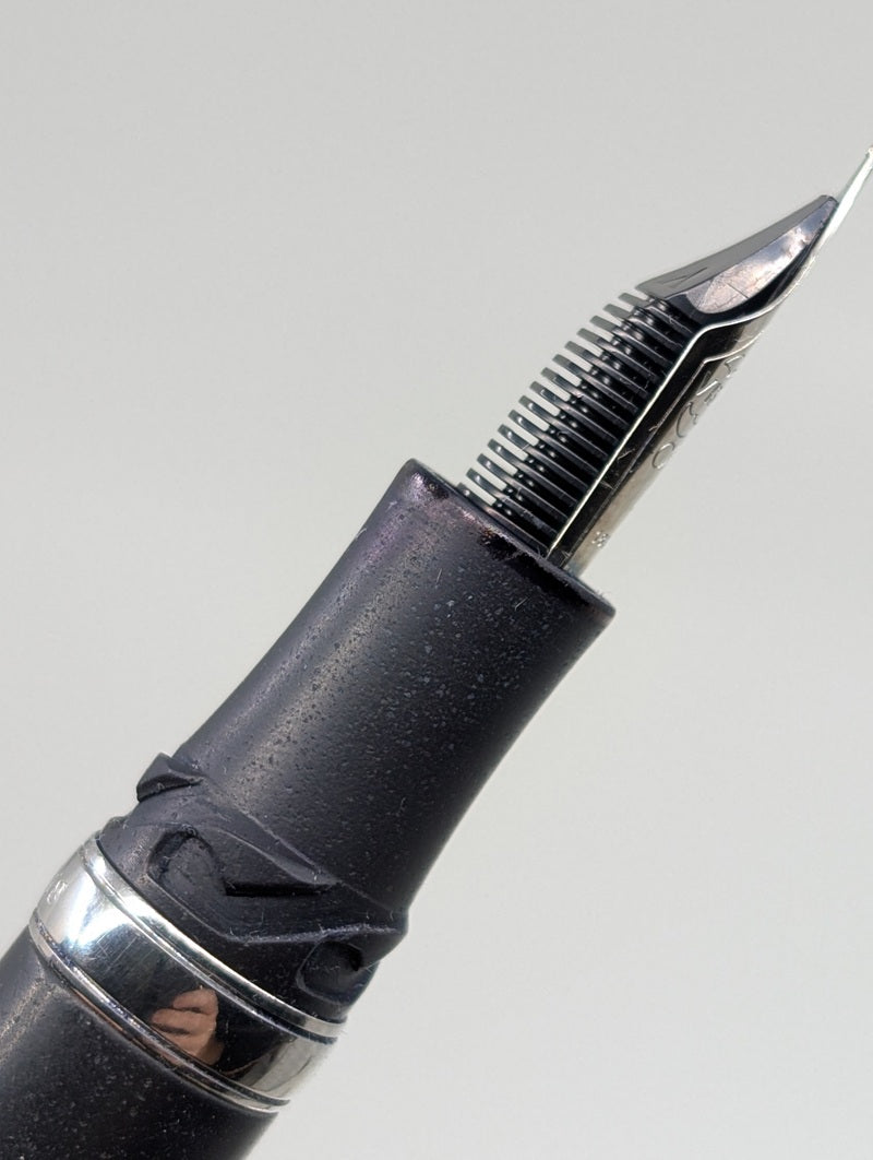 *Consignment* Visconti Homo Sapiens Steel Age Fountain Pen 18k Gold Medium Nib