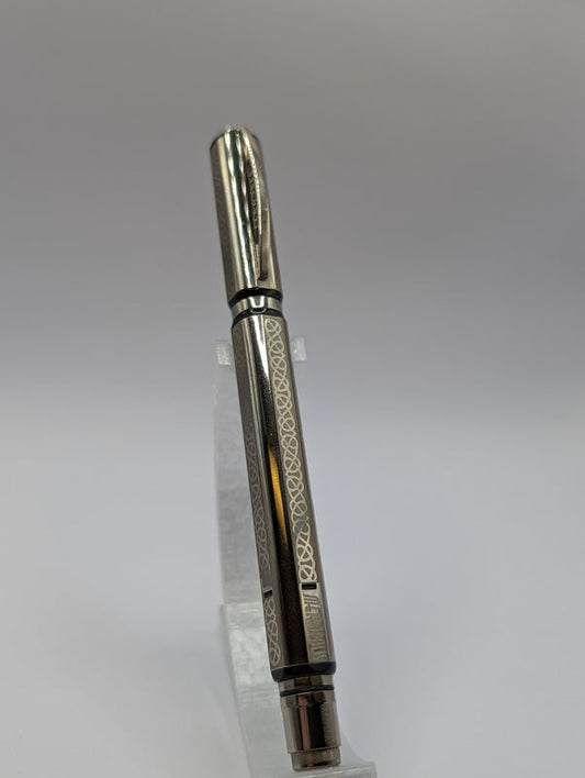 Visconti Metropolis Gordian Knot Silver Fountain Pen Medium Limited Edition 32 of 288
