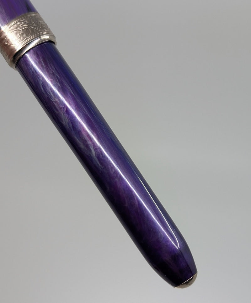 *Consignment* Visconti Rembrandt Purple Fountain Pen Calligraphy Nib